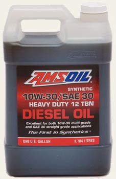 AMSOIL Synthetic 10W-30/SAE 30 Heavy Duty Diesel Oil (ACD)