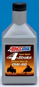 AMSOIL Formula 4-Stroke 0W-40 Synthetic Motor Oil (AFF)