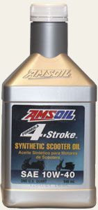 AMSOIL Formula 4-Stroke® 10W-40 Synthetic Scooter Oil (ASO)