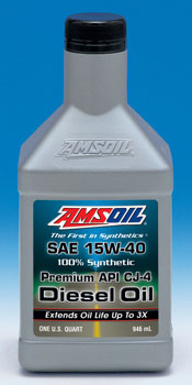 AMSOIL Premium Synthetic 15W-40 Diesel Oil (DME)