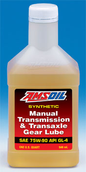 AMSOIL Synthetic Manual Transmission and Transaxle Gear Lube 75W-90 API GL-4 (MTG)