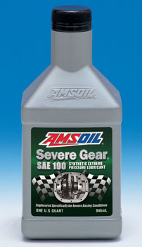 AMSOIL Synthetic Off-Road and Drag Racing Gear Lubricant SAE 190