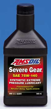 Severe Gear Synthetic Extreme Pressure (EP) Lubricant 75W-140