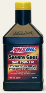 Severe Gear Synthetic Extreme Pressure (EP) Lubricant 75W-110