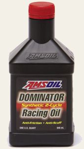 AMSOIL DOMINATOR Synthetic 2-Cycle Racing Oil 