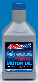 AMSOIL Synthetic Diesel & Marine Motor Oil SAE 15W-40
