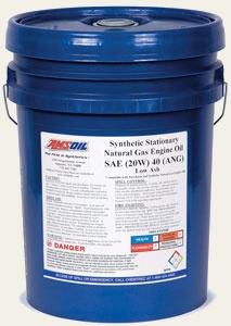 AMSOIL Synthetic Stationary Natural Gas Engine Oil (ANGS)